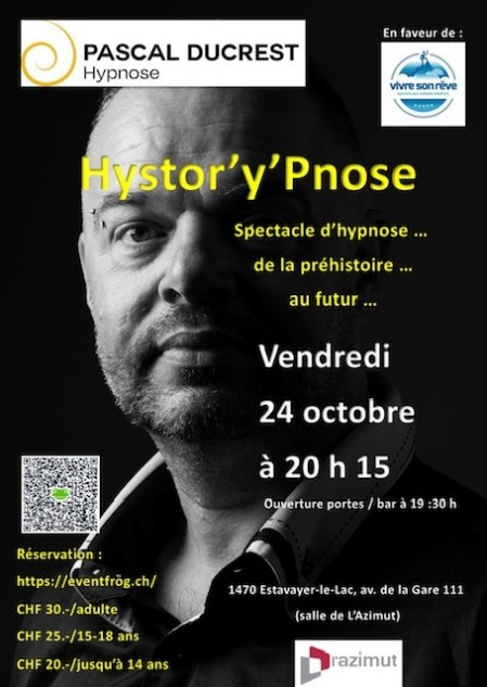 Nouveau concept: c'est vous qui proposez à l'artiste ce que les sujets, sous hypnose, doivent vivre comme aventure ... 